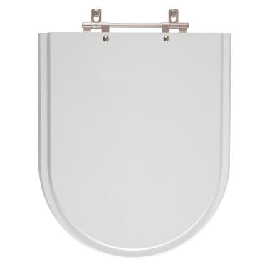 Imagem de Assento Sanitario Poliester Luna Cinza Claro para vaso Icasa