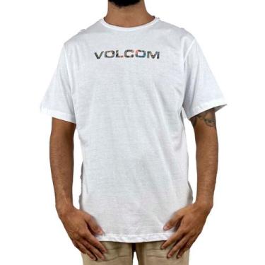 Imagem de Camiseta Volcom Silk Euro Branco - Masculina