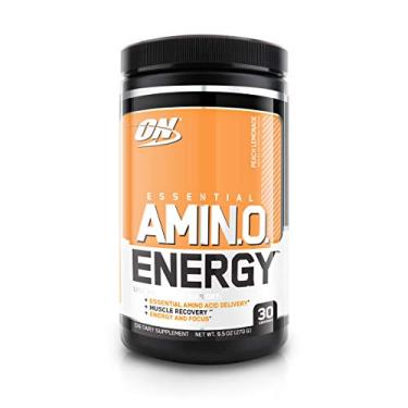 Imagem de Optimum Nutrition Amino Energy - Pre Workout with Green Tea, BCAA, Amino Acids, Keto Friendly, Green Coffee Extract, Energy Powder - Peach Lemonade, 30 Servings
