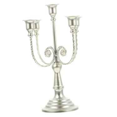Imagem de NOLITOY Castiçal De Touro De Ferro Forjado Candelabro Pilar Castiçais Castiçais Decorativos Candelabros Decoração De Mesa De Jantar Decoração De Mesa Para Casa Castiçais Removíveis