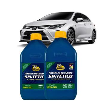 Imagem de 2X Óleo Lubrificante Sintético Bardahl Api Sn 5W30 1L