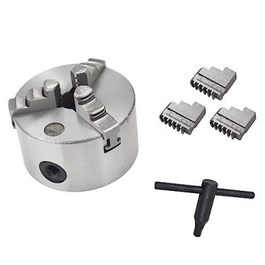 Imagem de Chuteira de 10 cm com 3 garras de autorcentragem para máquina de fresar CNC