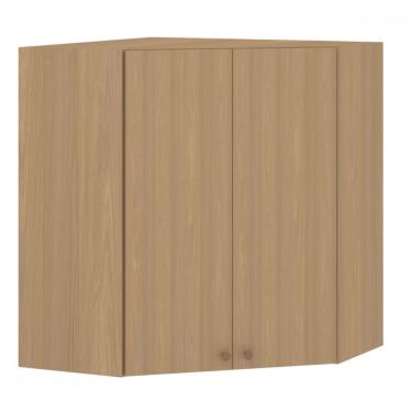 Imagem de Armário Aéreo 2 Portas Canto Diagonal Classic Luciane - FREIJO