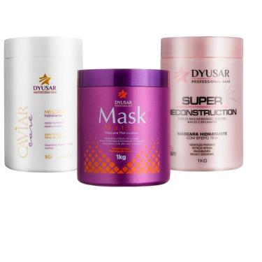 Imagem de Kit de terapia capilar blond para cabelos loiros da dyusar