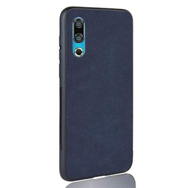 Imagem de Capa adequada para MEIZU 16S Capa de celular Rugged Shield 360° Proteja seu telefone capa de couro vintage para MEIZU 16S