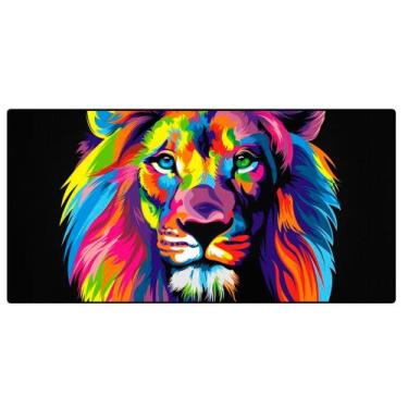 Imagem de Mouse Pad Gamer Extra Grande 700x350x3mm Rei leão broadway - Exbom