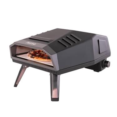 Imagem de Forno de Pizza Nino a Gás com Pedra Refratária Quadrada CFBM PO-300 SV G - Alta Performance Até 526°C