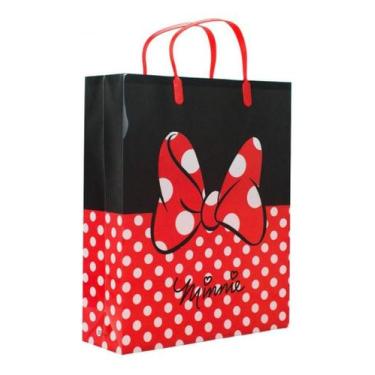 Imagem de Sacola De Presentes Cores Minnie 33x9x27cm - Disney