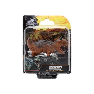 Imagem de Jurassic World -  Carrinho de Dinossauro 7cm - Carnotaurus - Focos