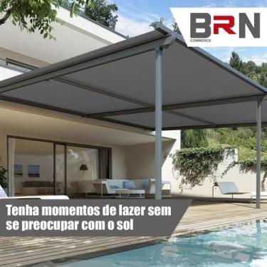 Imagem de Lona DF 500 Cores Variadas 5 Metros - BRN COMMERCE, Cinza