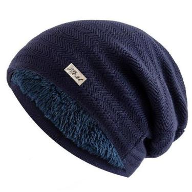 Imagem de Gorro De Inverno Pele Forrada Unissex Casual  - ElaShopp