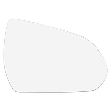 Imagem de X AUTOHAUX Espelho retrovisor de vidro com placa de suporte aquecida lado direito do passageiro para Hyundai Elantra 2015-2018
