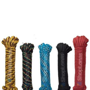 Imagem de Corda Seda Trançada PET Multicores Meada 8mm com 15m - Arteplas