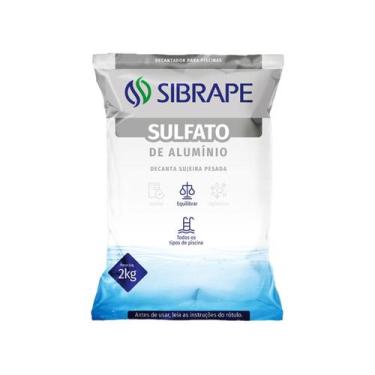 Imagem de Sibrape Decantador De Impurezas Piscina Sulfato Alumínio 2kg, Sulfato 