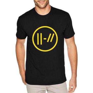 Imagem de Camiseta Masculina One Pilots Show Lolla Palooza - Lançamento - SEMPRE
