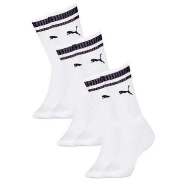 Imagem de Kit Com 3 Pares Meia Esportiva Masculina Cano Longo - Selene, 34 a 39,