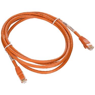 Imagem de Cabo de rede Crossover C2G/Cables to Go 27892 Cat6 sem blindagem (UTP), laranja (2,13 metros)