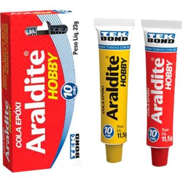 Imagem de Tek Bond Araldite Hobby 23Gr (10 Minut) - Kit C/6 Pc