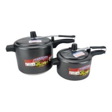 Imagem de Panela De Pressão 4.5 L E 2.5 L Preto Craqueado - grenada