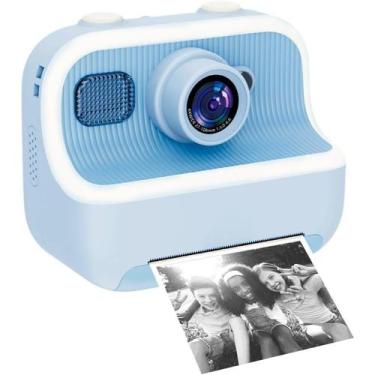 Imagem de Camera Fotografica Infantil Impressão De Fotos Instantanea Videos Jogo