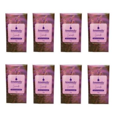 Imagem de Kit 8 Sachês Perfumados Lavanda Gaveta  Envio Já - Senalândia, Lavanda