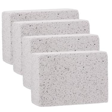 Imagem de Bloco de tijolos de limpeza de chapa para churrasqueira, limpeza de pedra, tijolos de pedra, limpeza de pedra-pomes, remoção de manchas para churrasqueiras, racks, fogões de topo plano, pia de