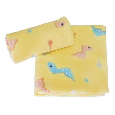 Imagem de Cobertor Manta Bebê Fleece Térmico Soft Macio Antilérgico Microfibra -