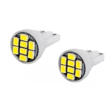 Imagem de Kit Par Super Branca H4 + Meia Luz Led