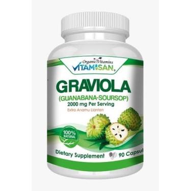 Imagem de Suplemento dietético VITAMISAN Graviola, extrato de graviola e guanaba