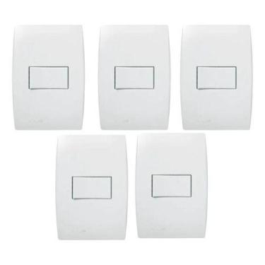 Imagem de Kit 5 Conjuntos Interruptor Paralelo Soprano Siemens Ilus