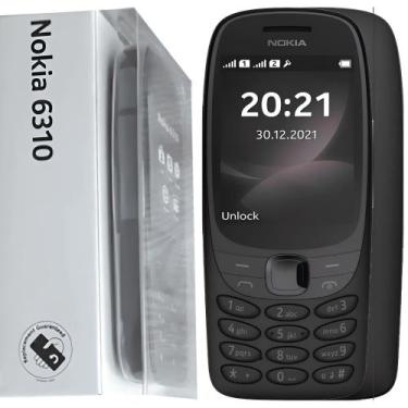 Imagem de Celular Nokia 6310 com Teclas Grandes, Bluetooth e Dual Chip  Ideal pa