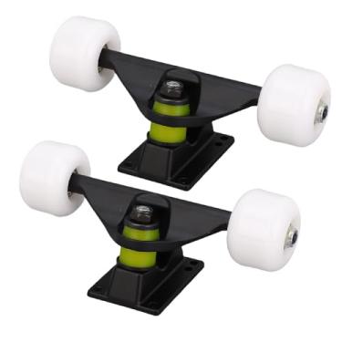 Imagem de Caminhão de Skate, Rodas de Skate de 2pcs Adequadas para Skatistas de Skatware Kit de Combinação de Hardware, 4 Rodas Liga de Alumínio de Alumínio de 5 Polegadas Caminhão de