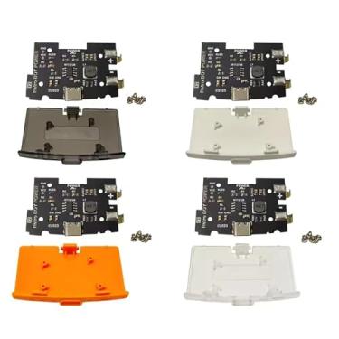 Imagem de DBEIXIWEI Consola de jogos USB tipo C Slot Power Board Capa traseira para acessórios Game Boy Advance, Plug and Play