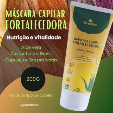 Imagem de Máscara Capilar Nutrição vitalidade 200g Livealoe