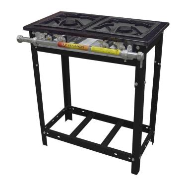 Imagem de Fogão Venâncio Extra 2 Bocas Duplas com Pé E2d2p