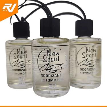 Imagem de Kit 3 Aromatizante Cheirinho Carro Essência Importada Newscent 15ml