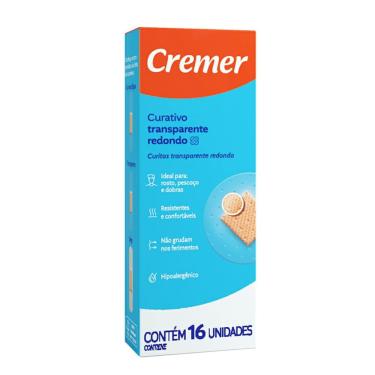 Imagem de Curativo Transparente Redondo Com 16 Unidades