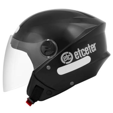 Imagem de Capacete Aberto Etceter New Liberty 3 Solid COR: PRETO TAMANHO: 60