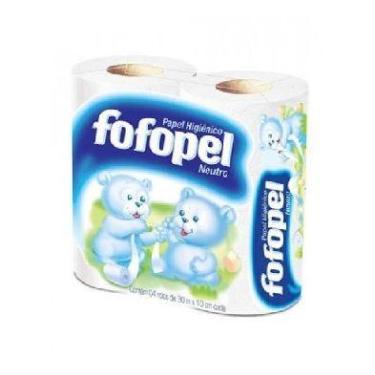 Imagem de Papel higiênico fofopel f.s. 30mts c/4