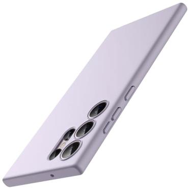 Imagem de JETech Capa Fina para Samsung Galaxy S23 Ultra 5G 6,8 Polegadas, Case Protetora Fina de TPU Macio com Acabamento Fosco, Capinha à Prova de Choque (Luz Roxa)