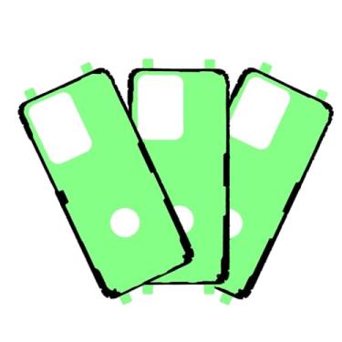 Imagem de BESJMYT 3 peças de fita adesiva à prova d'água para Samsung Galaxy S20 Ultra 5G à prova d'água para selagem de tela adesiva adesivo de vedação cola peça de substituição para Galaxy s20 Ultra 5g