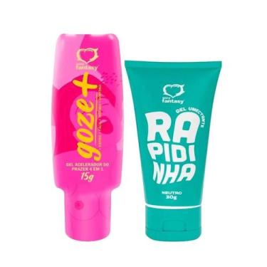 Imagem de Kit Gel Excitante Feminino Corporal Térmico Estimulante e Lubrificante