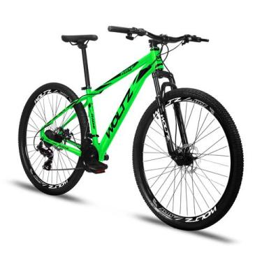 Imagem de Bicicleta Aro 29 Woltz Ride 21 Marchas Freios A Disco, Verde, 15