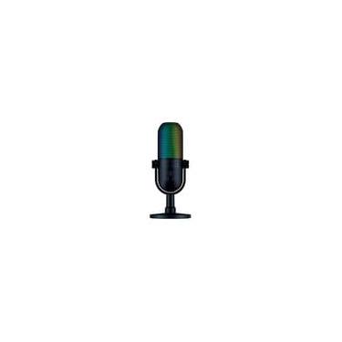 Imagem de Microfone Razer Seiren V3, Chroma RGB, USB, Preto - RZ1905060100R
