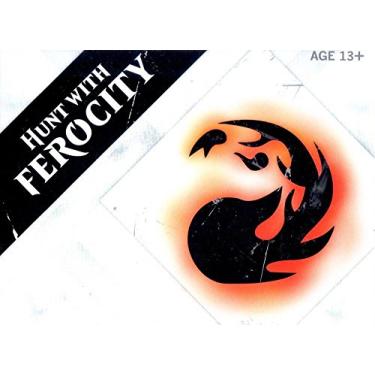 Imagem de Magic The Gathering RED Prerelease Kit (6 Packs) 2015 Core Set / M15 MTG Trading Card Game - Hunt with Ferocity