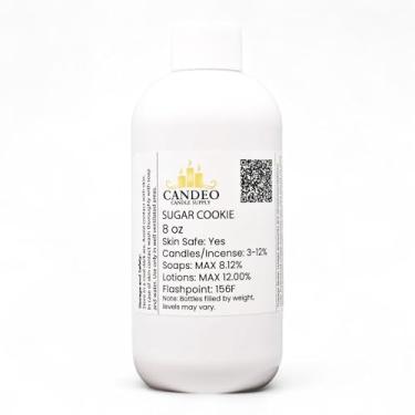 Imagem de Óleo de fragrância de biscoito de açúcar (frasco de 236 ml) | fabricação de velas, sabonete, sprays de ambiente, bombas de banho, loção, purificadores de carro, derretimento de cera | Candeo Candle
