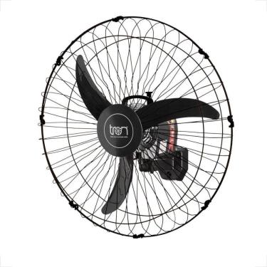 Imagem de Ventilador Parede Oscilante 60cm Bivolt 140W Preto Industrial