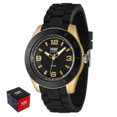Imagem de Relógio Analógico X Watch Masculino Xmpp0041 P2Px Preto 100M - Evoke