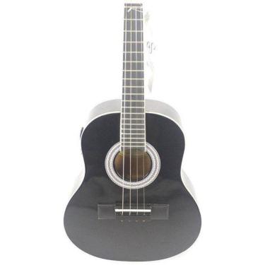 Imagem de Kit Cavaquinho Eletroacústico Giannini Start Cs-14 Ep Preto
