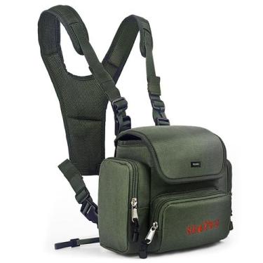 Imagem de Pacote de peito com arnês binocular SEAKRU com bolsa rangefinder